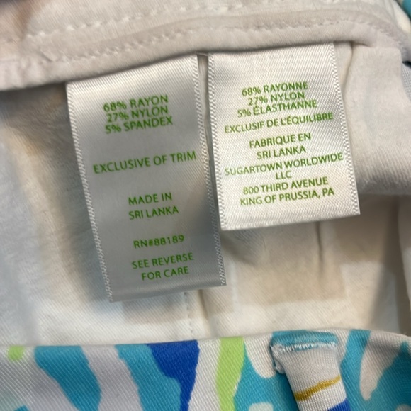 Lilly Pulitzer Callahan Stretch Short - Size 00 - Picture 5 of 5